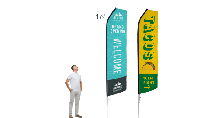 Image of item Econo Feather Flag